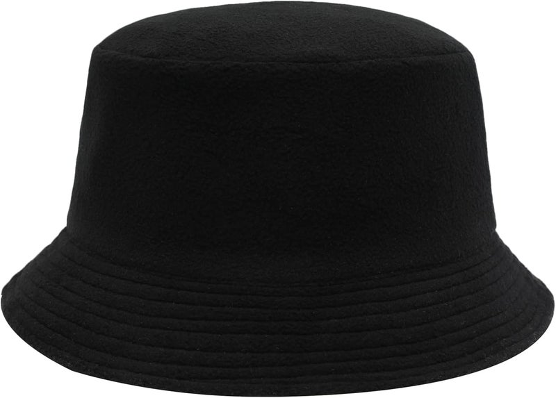 ZLYC Unisex Fashion Bucket Hat PU Leather Rain Hat Waterproof Fishmen Cap - Image 5